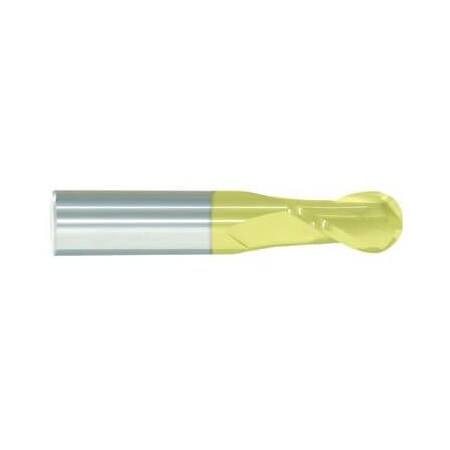 Morse Single End Mill, Ball Nose Center Cutting Regular Length, Series 5940G, 2364 Cutter Dia, 212 O 92387